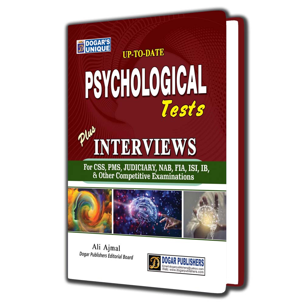 Psychological Tests Book Form