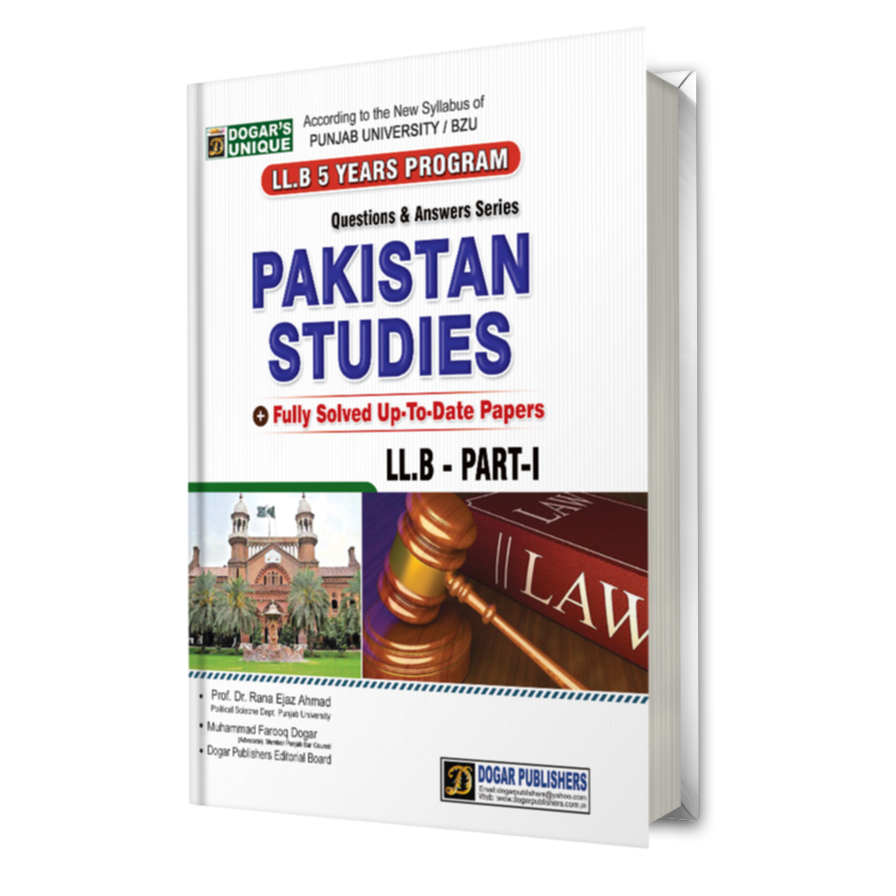 LLB Pakistan Studies Part 1