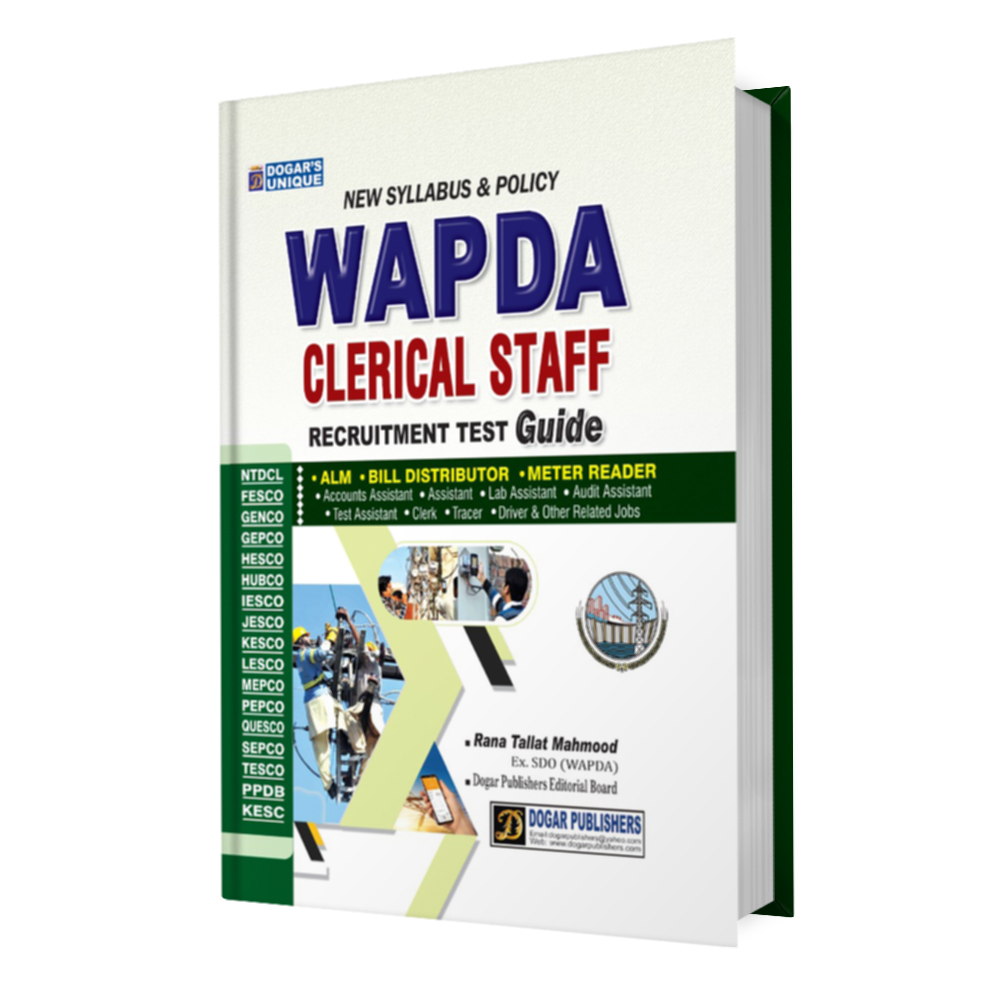 Wapda Clerical Staff English